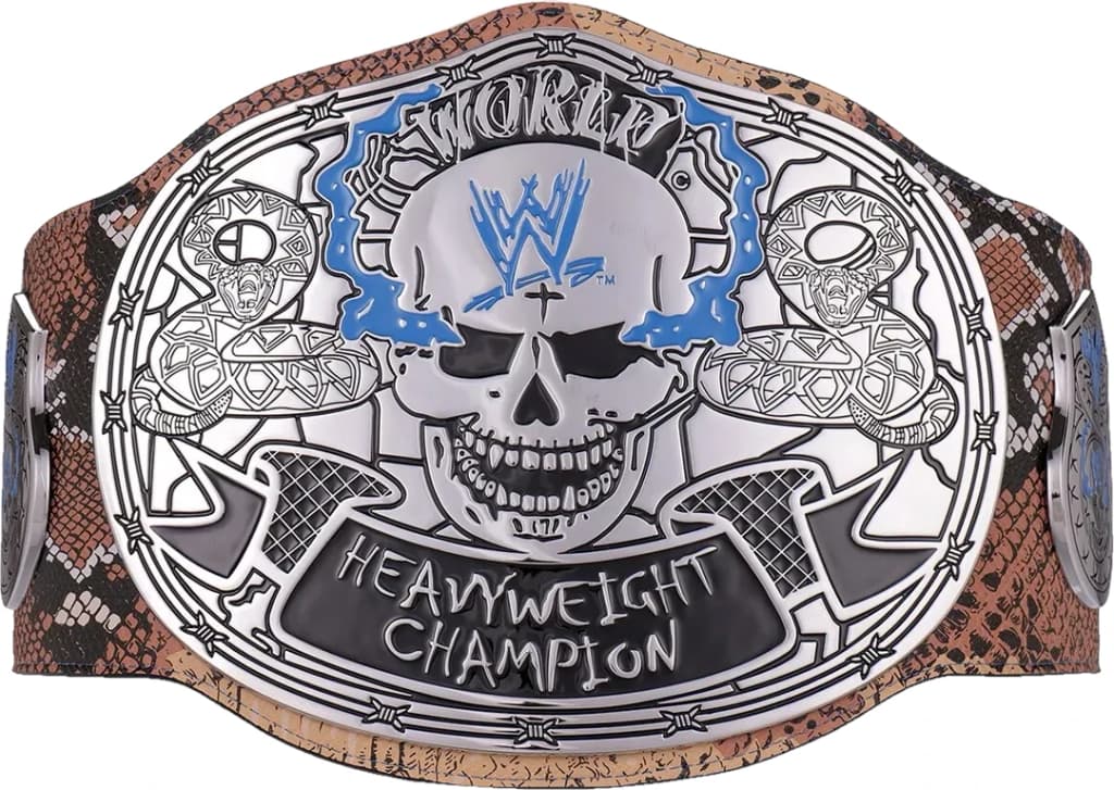 Collector-grade replica championship title belt, hand-finished and built to hang. Produced as a strictly limited run.