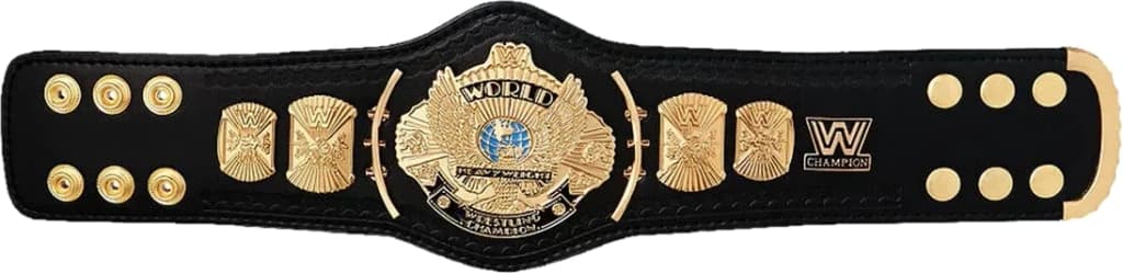 Collector-grade mini replica belt, hand-finished and built to hang.