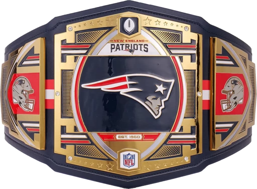 Collector-grade replica championship title belt, hand-finished and built to hang.
