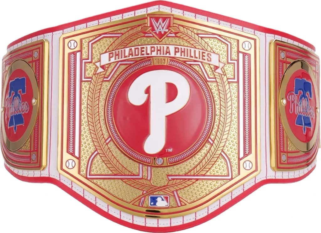 Collector-grade replica championship title belt, hand-finished and built to hang.