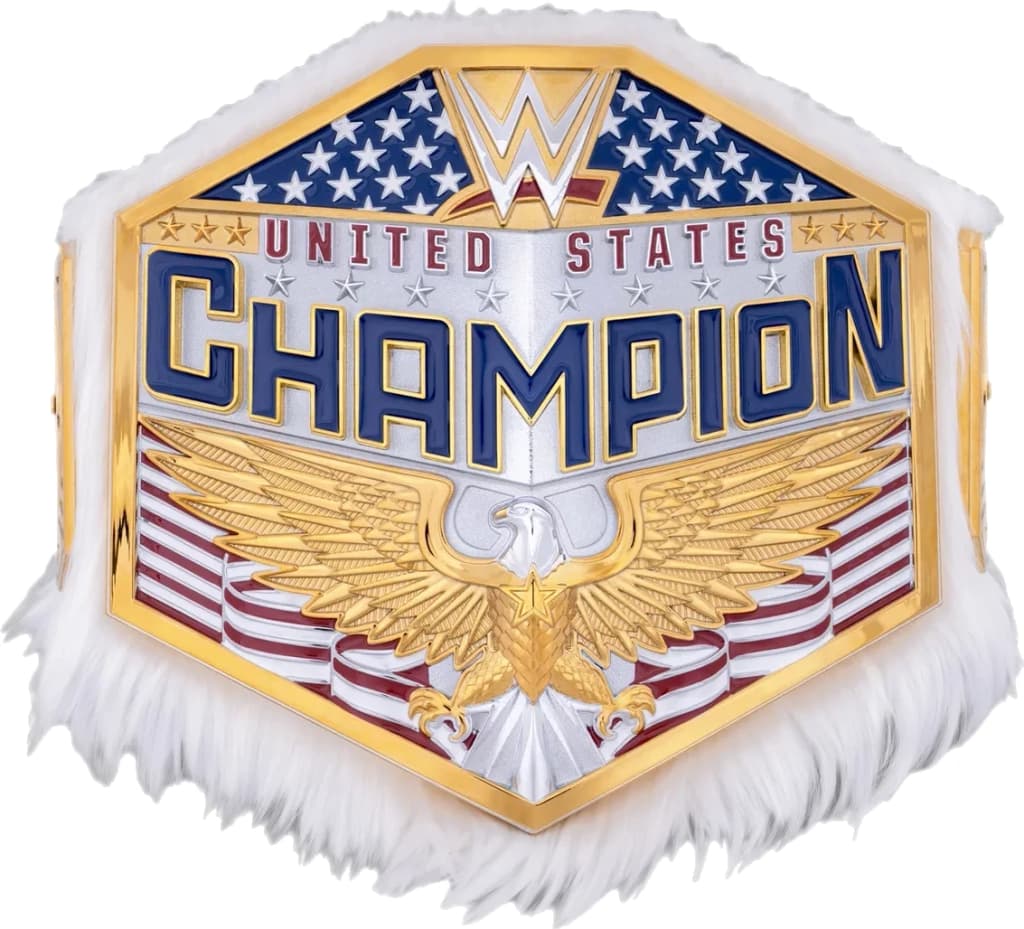 Replica championship title belt finished to display standard, plate by plate. Produced as a strictly limited run.