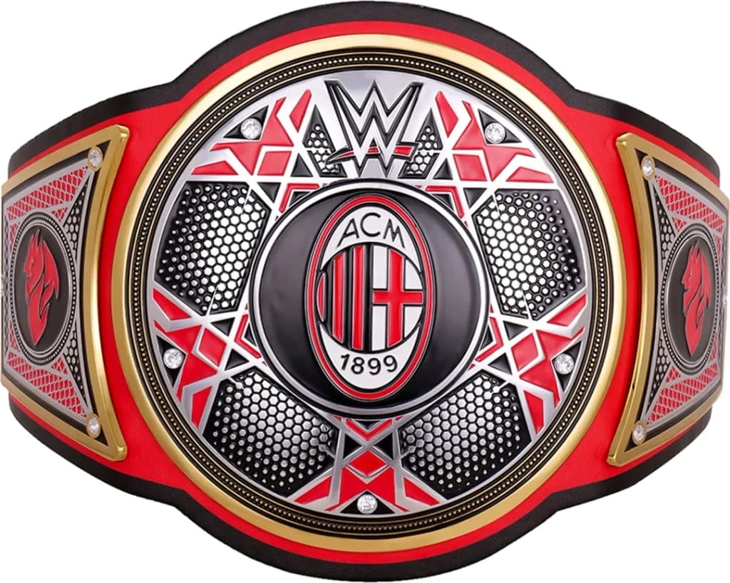 Collector-grade replica championship title belt, hand-finished and built to hang.