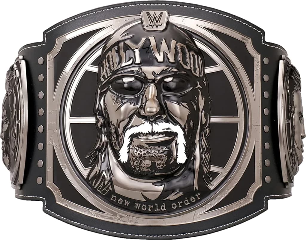 Collector-grade replica championship title belt, hand-finished and built to hang.
