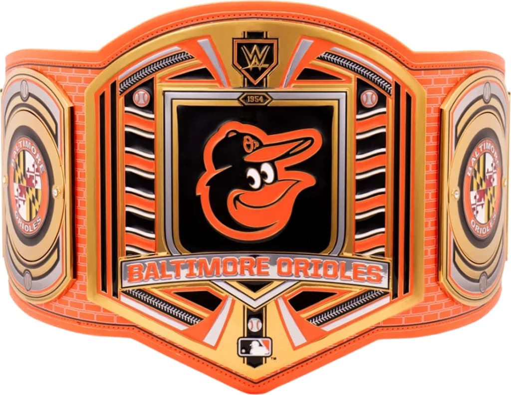 Collector-grade replica championship title belt, hand-finished and built to hang.