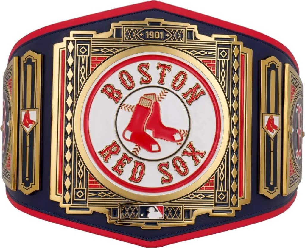 Collector-grade replica championship title belt, hand-finished and built to hang.