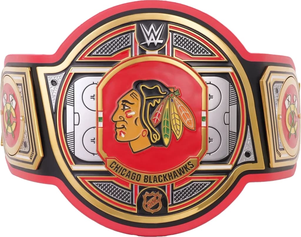Collector-grade replica championship title belt, hand-finished and built to hang.