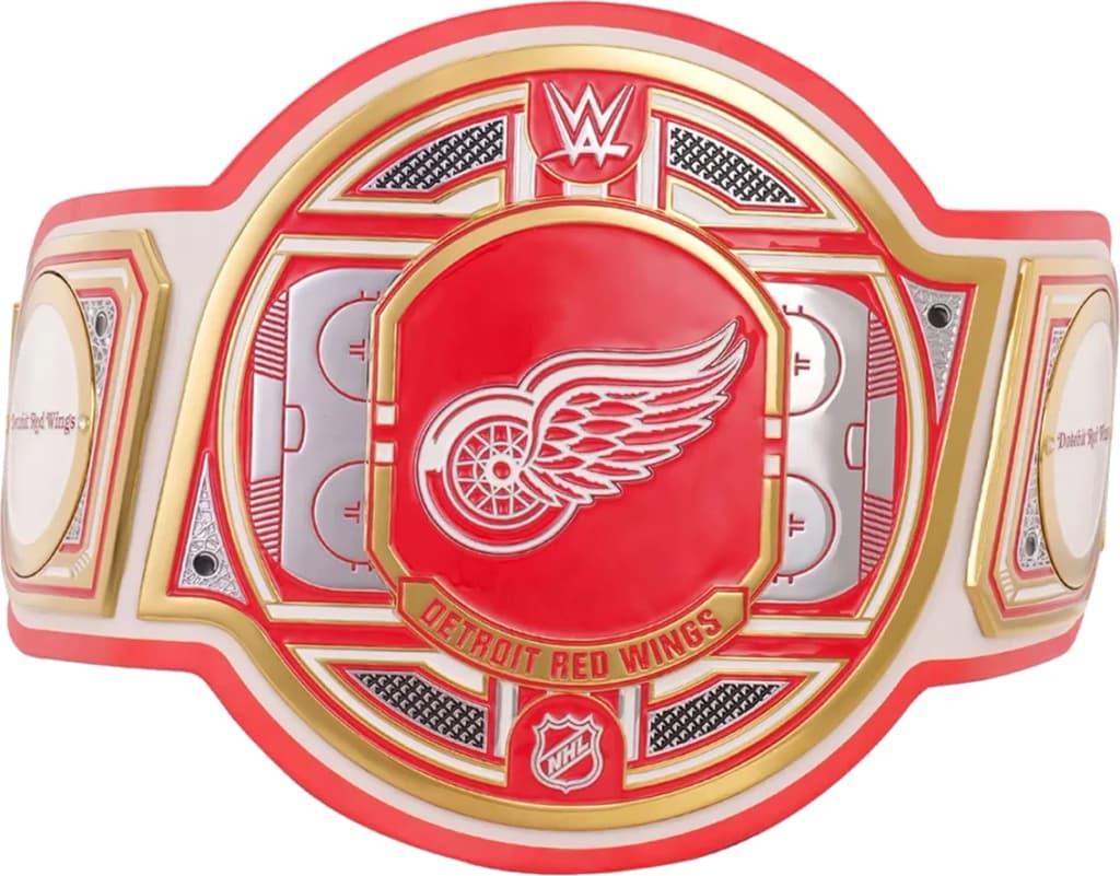 Collector-grade replica championship title belt, hand-finished and built to hang.