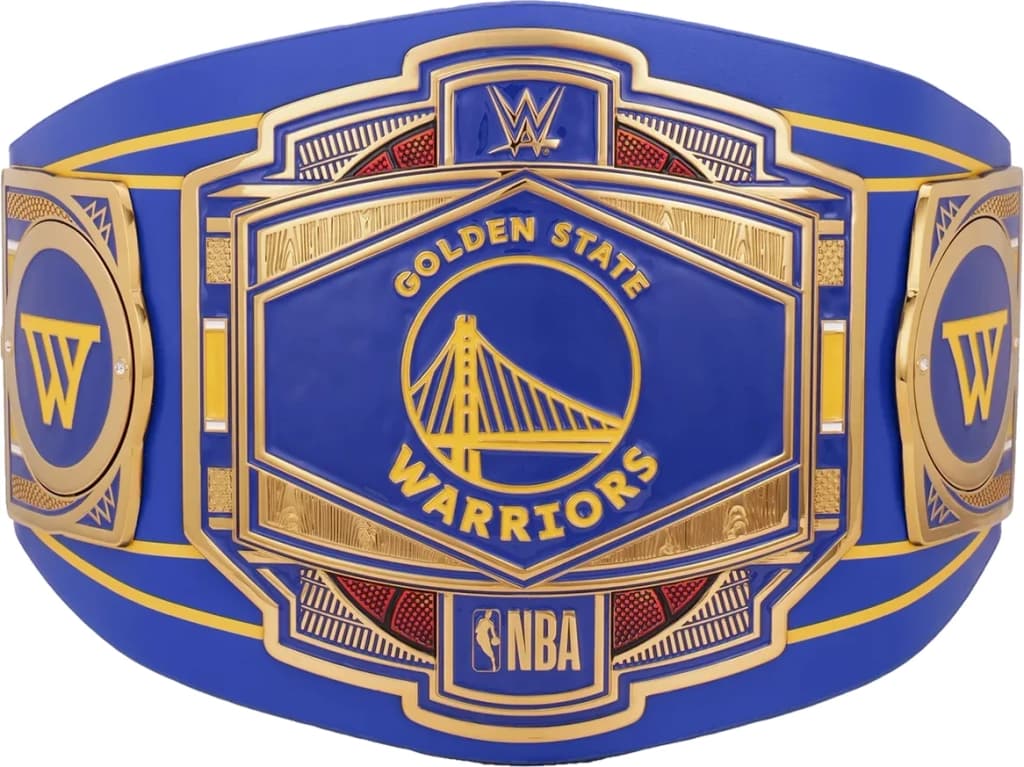 Collector-grade replica championship title belt, hand-finished and built to hang.
