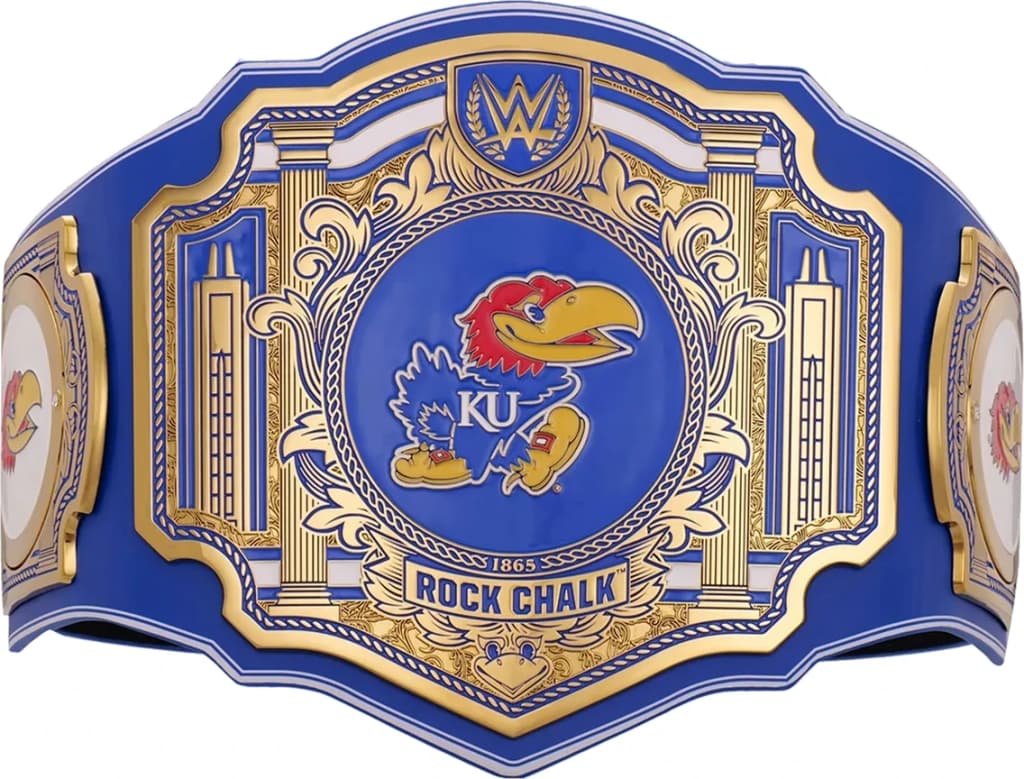 Collector-grade replica championship title belt, hand-finished and built to hang.