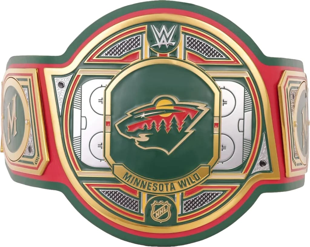 Collector-grade replica championship title belt, hand-finished and built to hang.