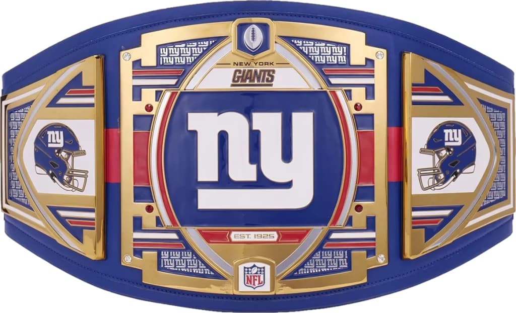 Collector-grade replica championship title belt, hand-finished and built to hang.