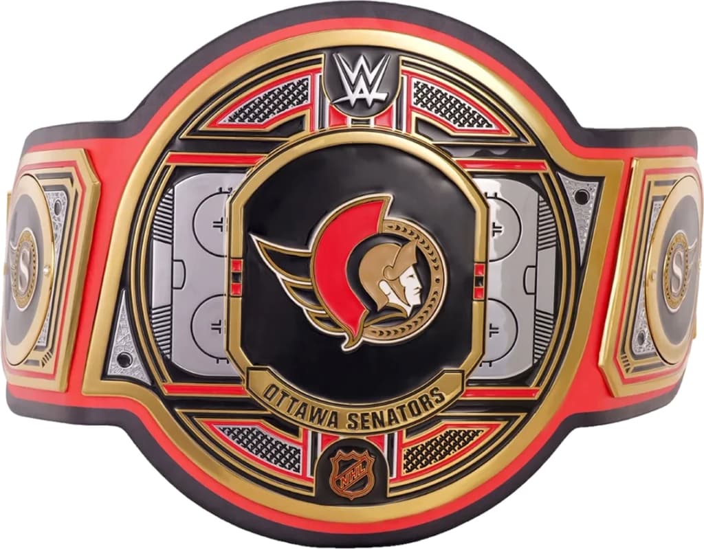 Collector-grade replica championship title belt, hand-finished and built to hang.
