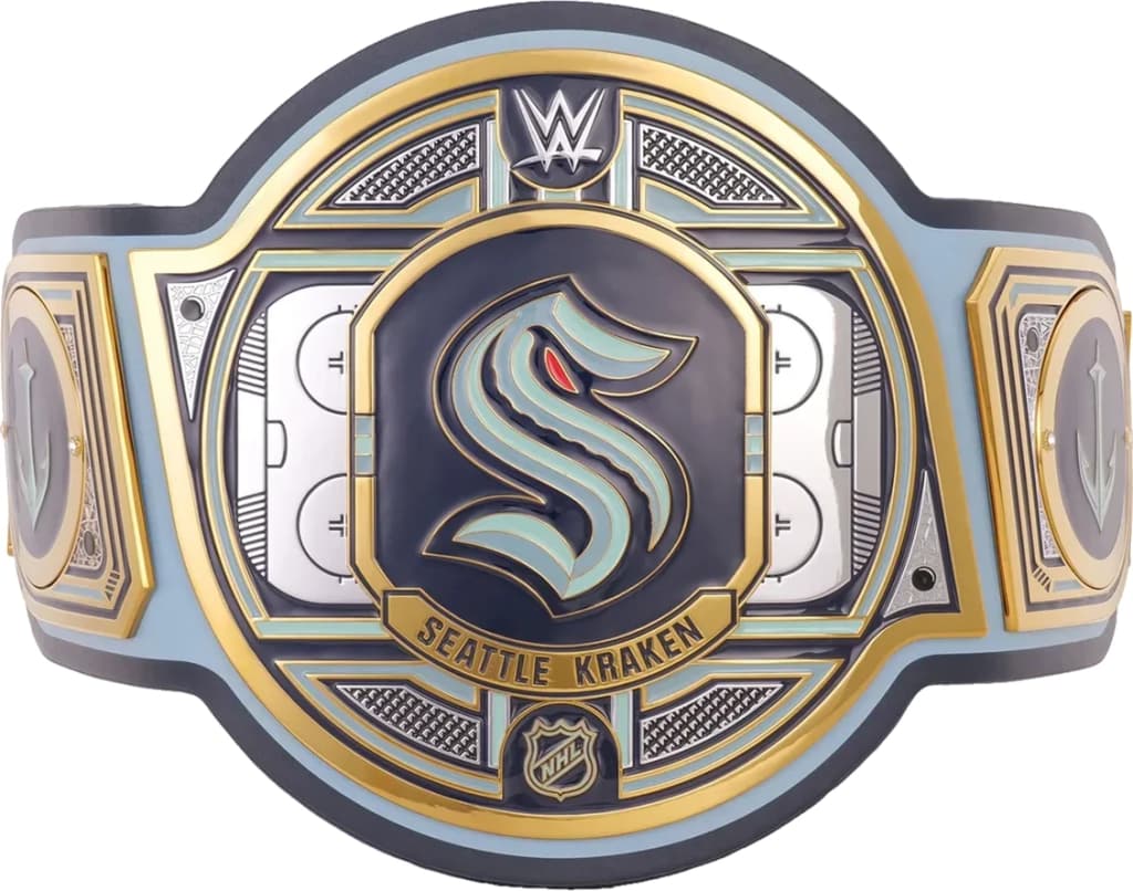 Collector-grade replica championship title belt, hand-finished and built to hang.