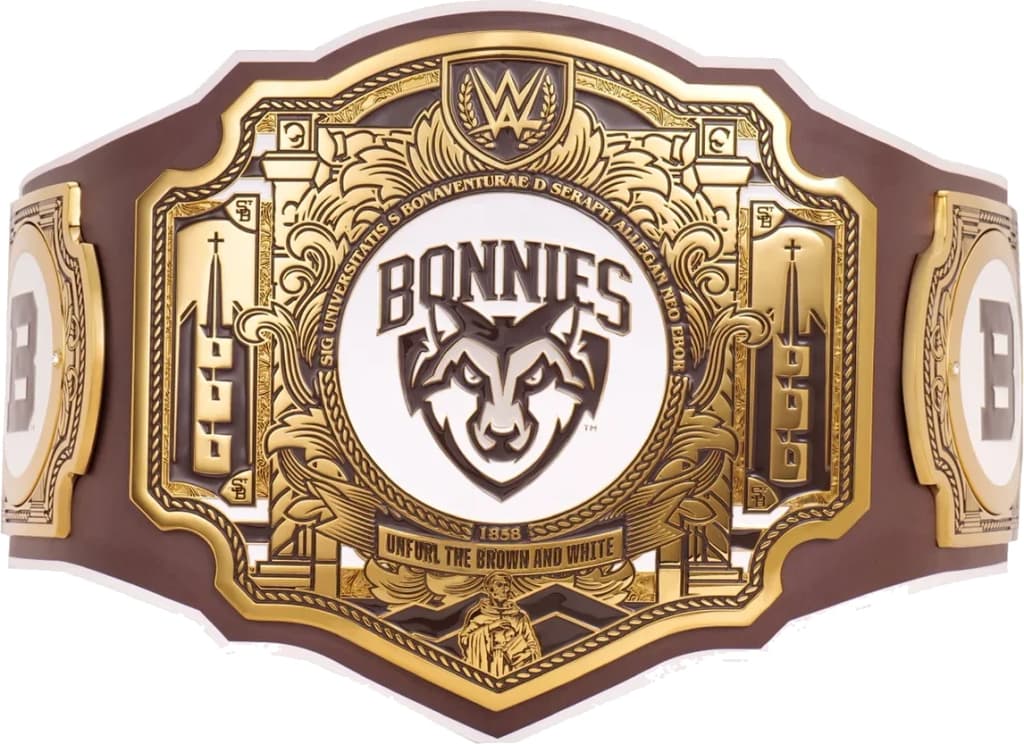 Collector-grade replica championship title belt, hand-finished and built to hang.