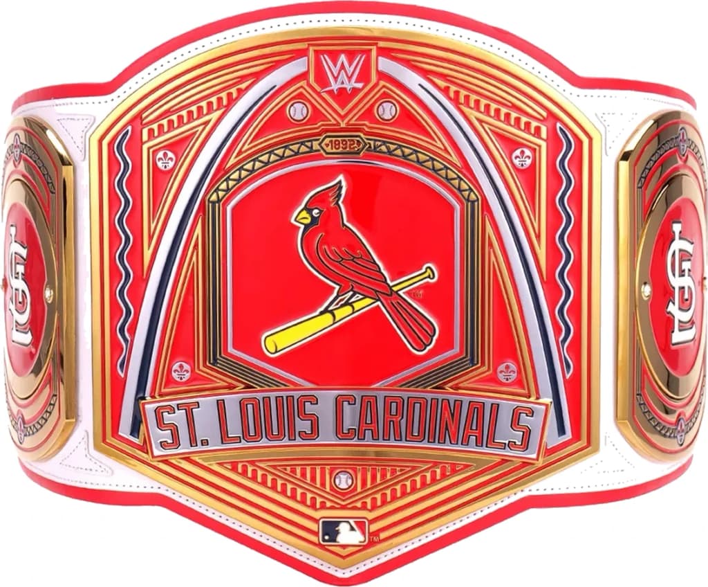 Collector-grade replica championship title belt, hand-finished and built to hang.