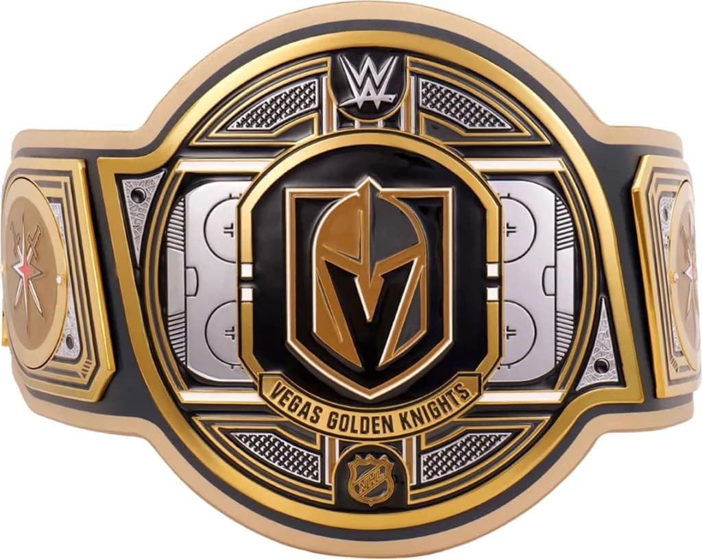 Collector-grade replica championship title belt, hand-finished and built to hang.